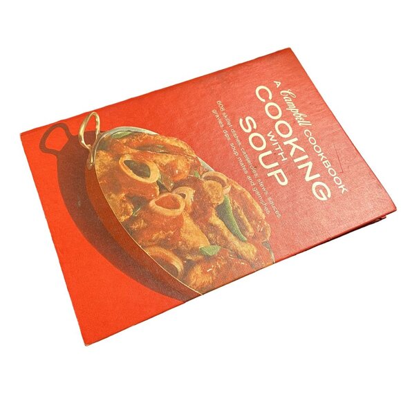 Vintage 1977 A Campbell Cookbook Cooking With Soup Spiral Bound Hardcover u - Picture 6 of 9